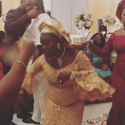 New mum dances