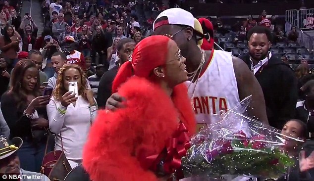 This goes to prove all you need to know about how happy the two are with a wedding on the horizon.