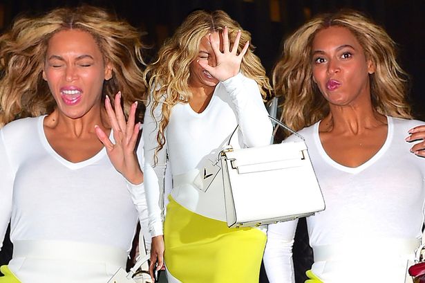 BEYONCE FUNNY FACE