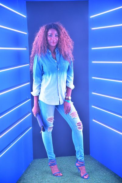 Bolanle Olukanni at the SKYY party
