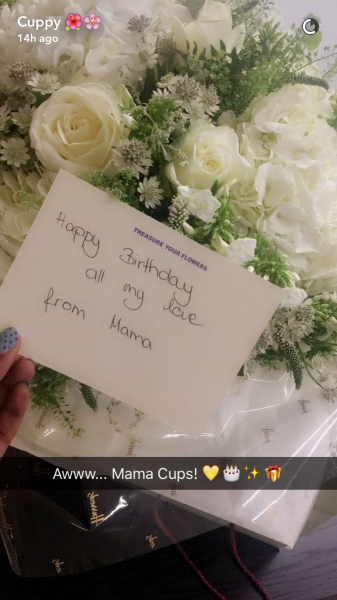 Flowers from mama