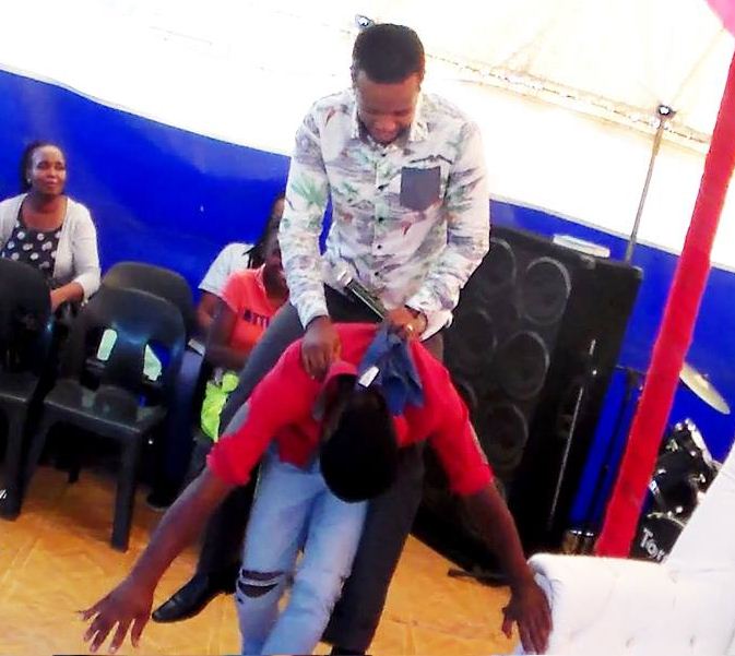 Penuel riding his member