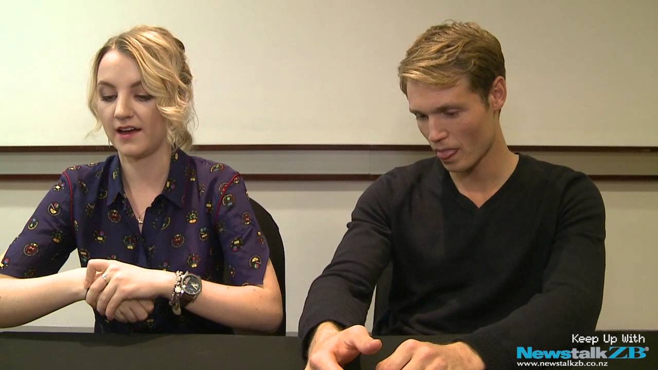 And dating Harry's teenage dad (James Potter) whose real name is Robbie Jarvis.