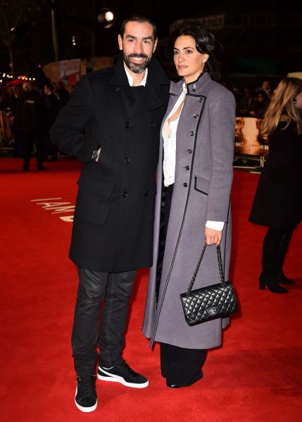 Robert Pires and Jessica Lemaire