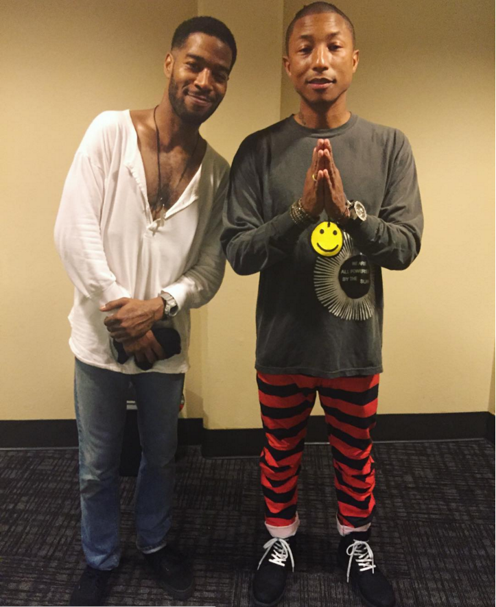 Kid Cudi and Pharrell
