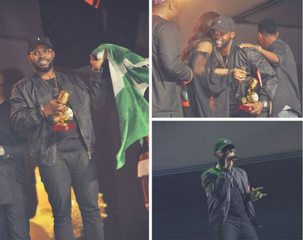 Falz won 'Revelation of the year' award at AFRIMA
