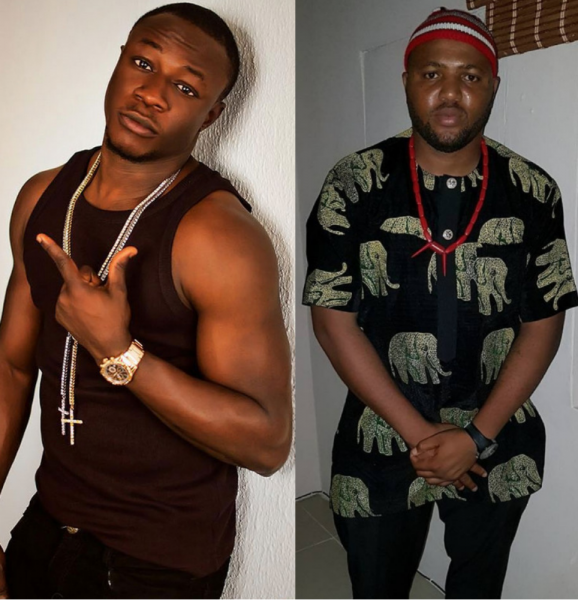 Chuddy K and Kaycee.