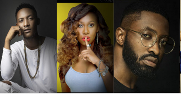Jesse Jagz, Niniola and Ric Hassani