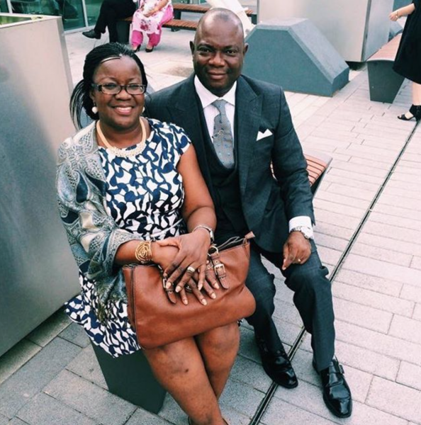 Kunle Bakare and wife