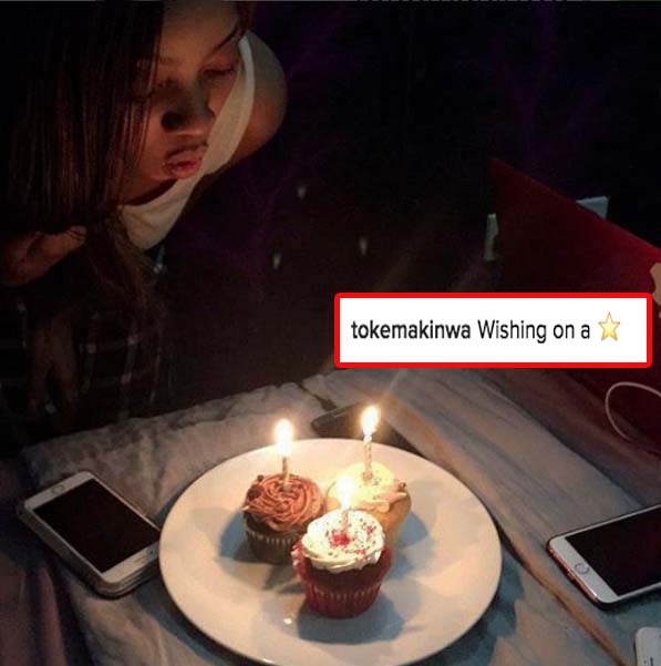 Toke Makinwa. Credit: IG