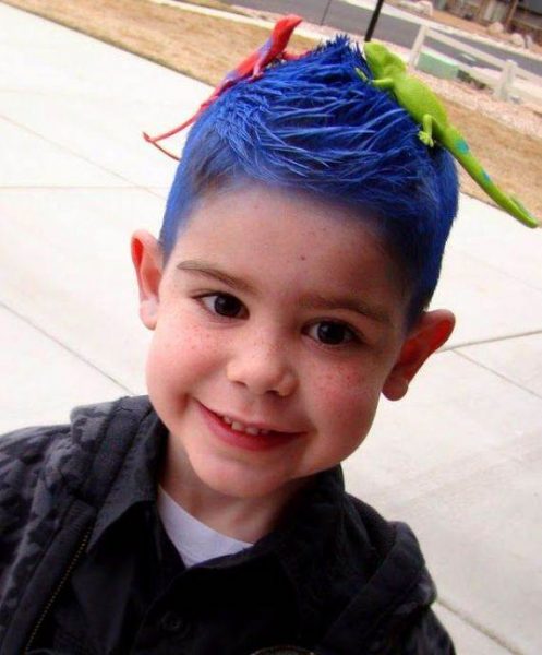 Hilarious hair styles for kids
