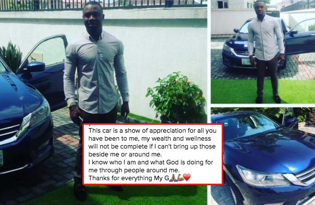 Omini Otah completes projects for Ubi whenever he's out of the country. Credit: IG