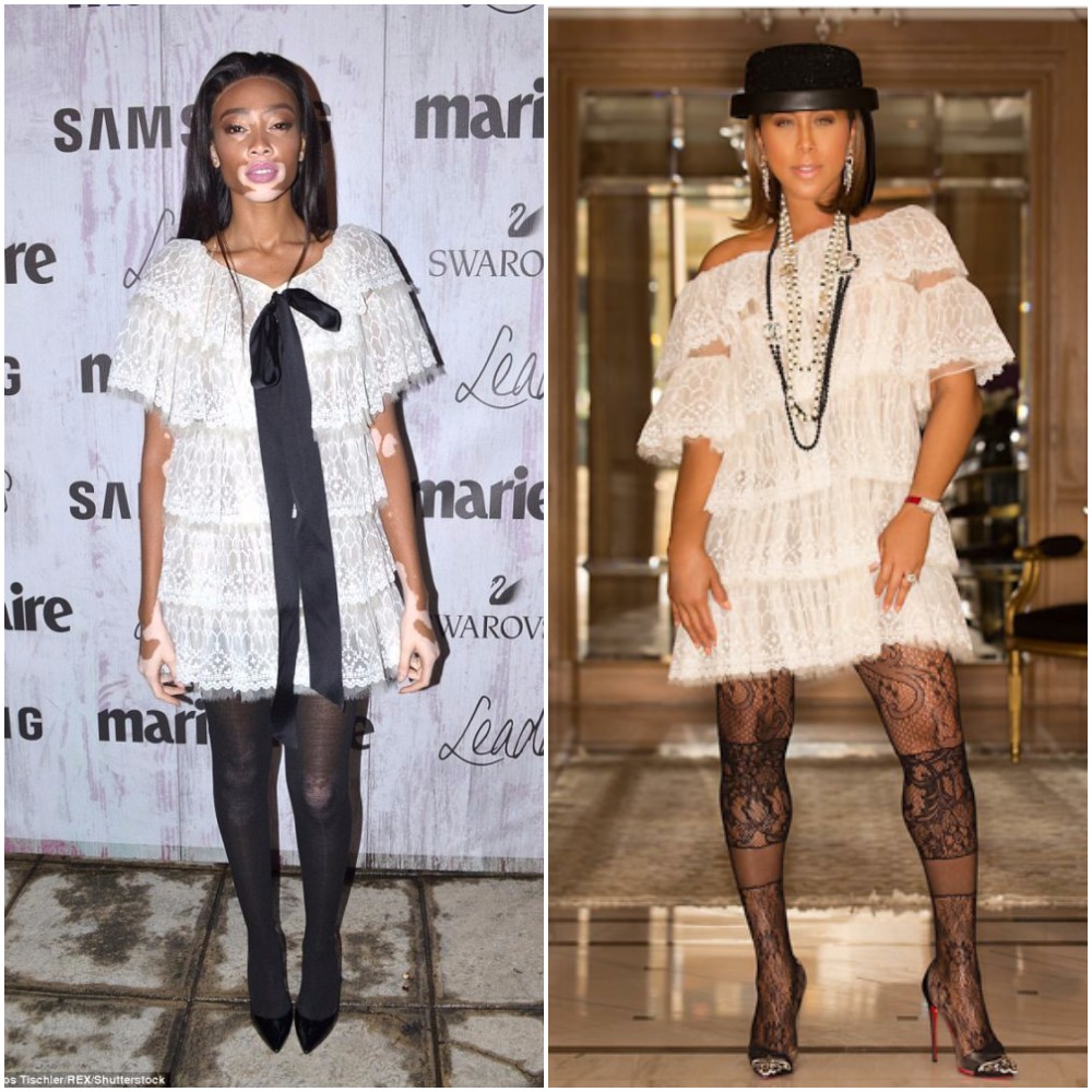 Winnie Harlow vs. Marjorie Harvey