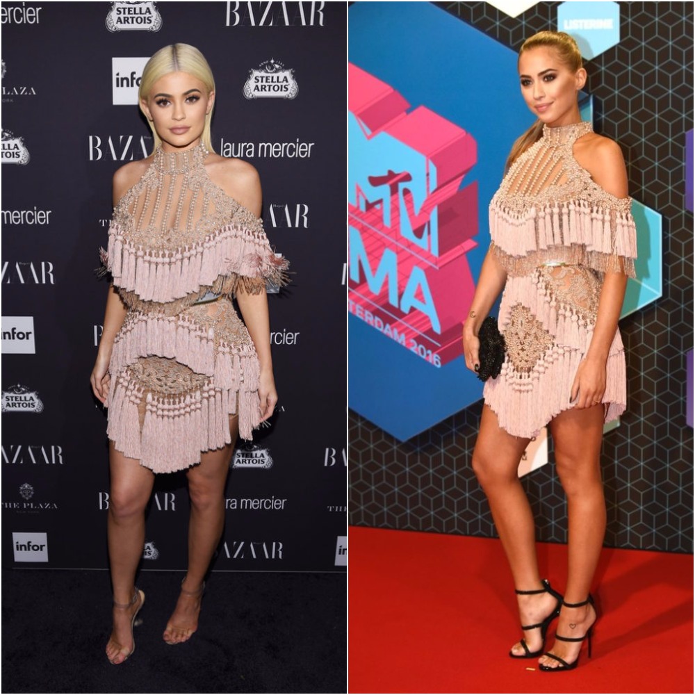 Kylie Jenner vs. Kenza Zouiten in Balmain