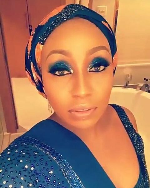 Rita Dominic looking beautiful on makeup