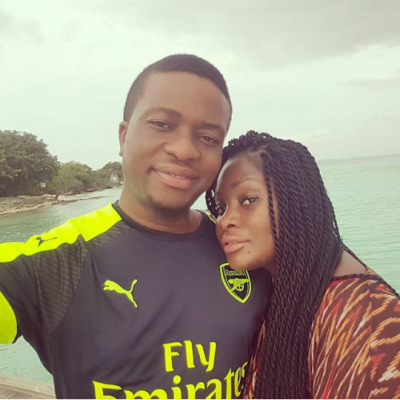 Toolz and hubby on vacation