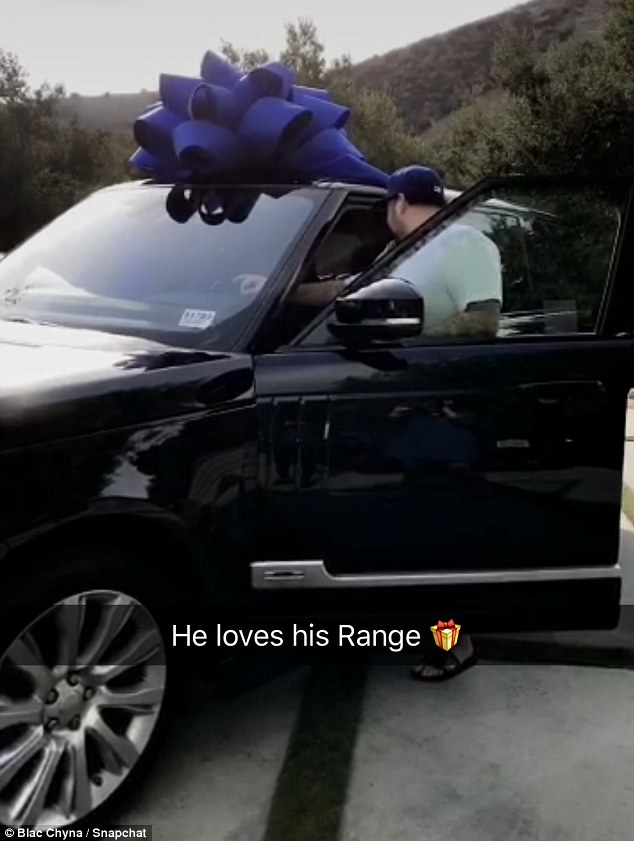 Rob Kardashian's Range Rover