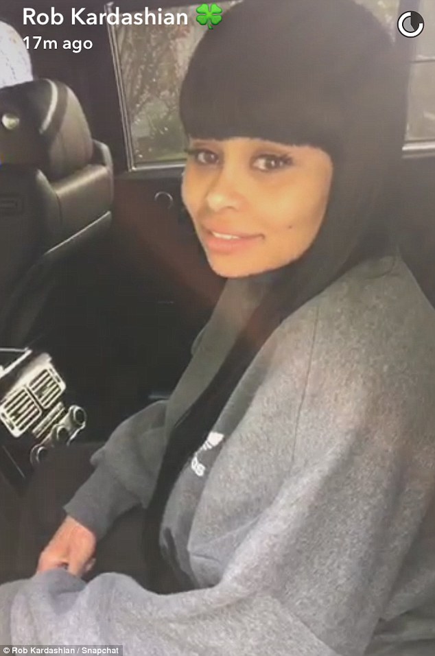 Blac was just as excited seeing the reaction on Rob's face.