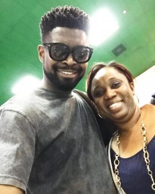 Basketmouth and Irene Nwoko