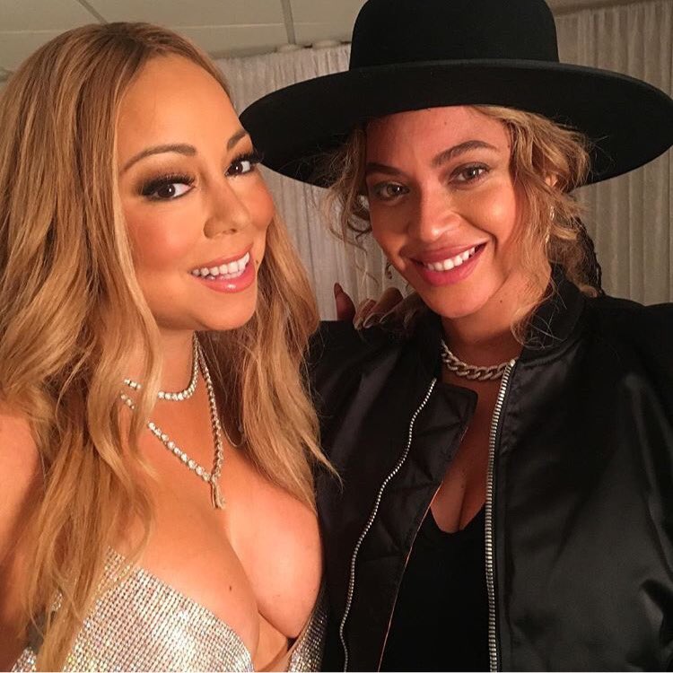 Beyonce and Mariah