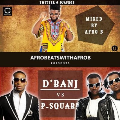 DJ-Afro-B-DBanj-PSquare