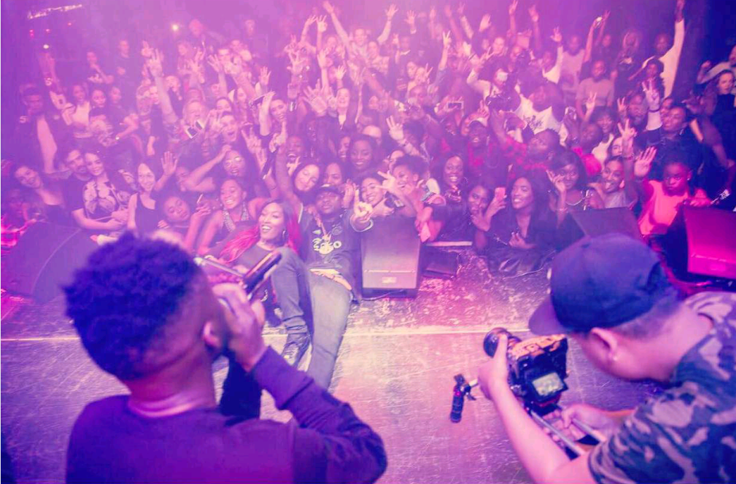 Davido performs in Amsterdam.