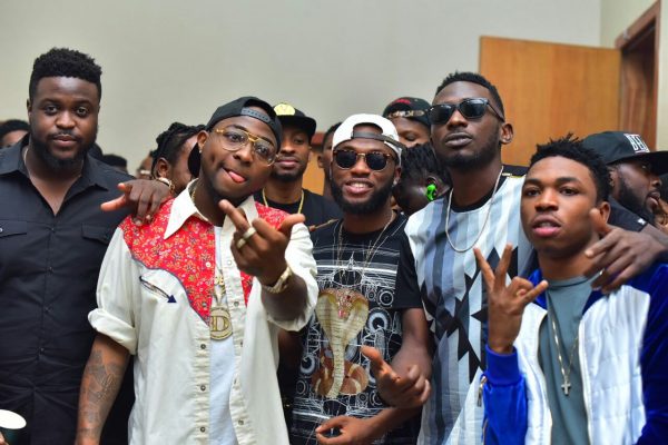 Adewale Adeleke, Davido, Dremo, May D and Mayorkun