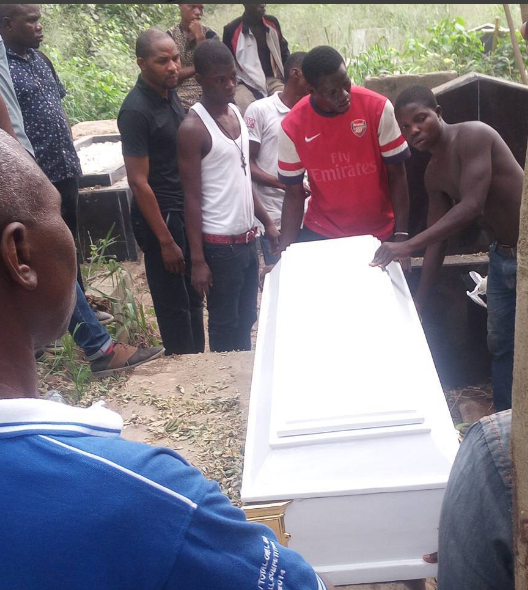 Ed Ace was buried in Lagos, Nigeria. Credit: Michael Plange