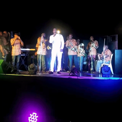 K2 performing in Lagos. Credit: Giphy