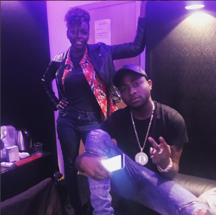 Kah-Lo with Davido