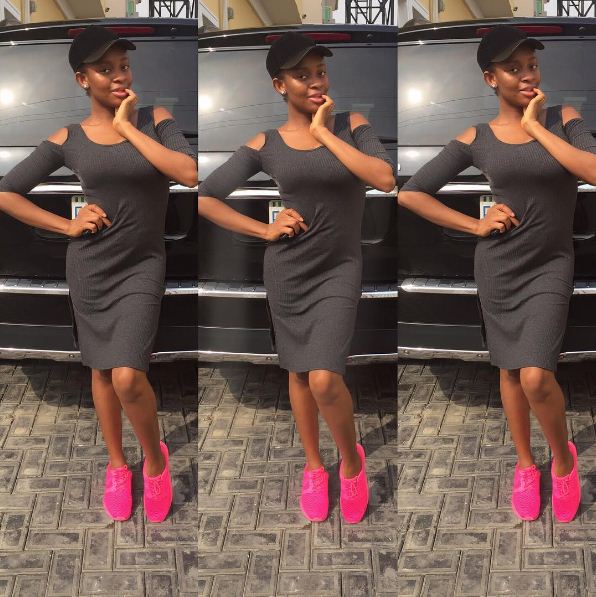 She looks hot for a woman who gave birth recently