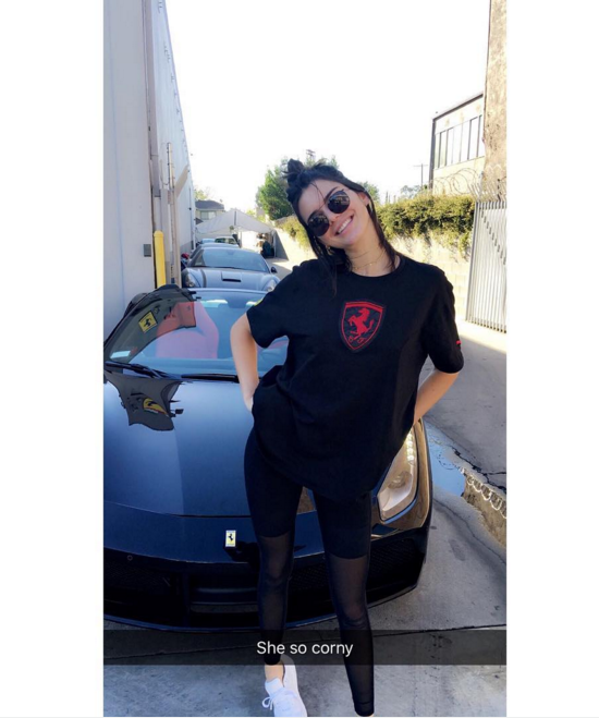 Kylie announced the purchases on Snapchat and wrote 'Sister Spiders.' The cars likely start at $275,000.