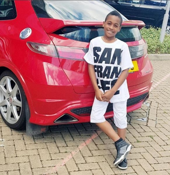 Oge Okoye's son is a year older today