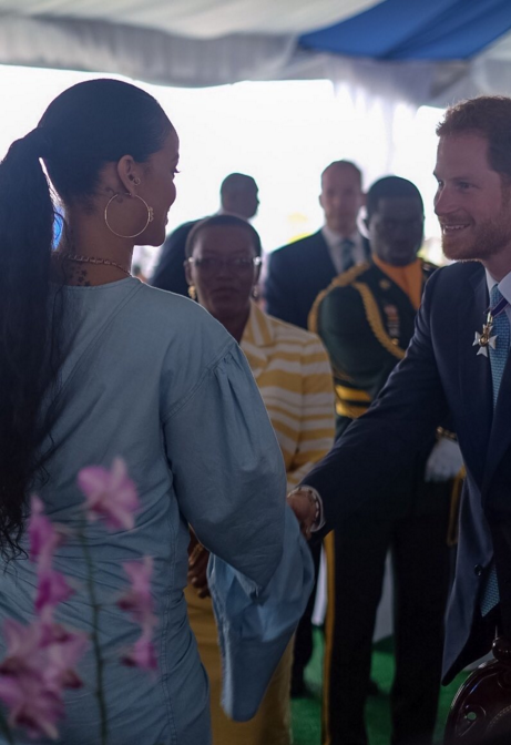 People took notice when he met RiRi and from the way he introduced himself