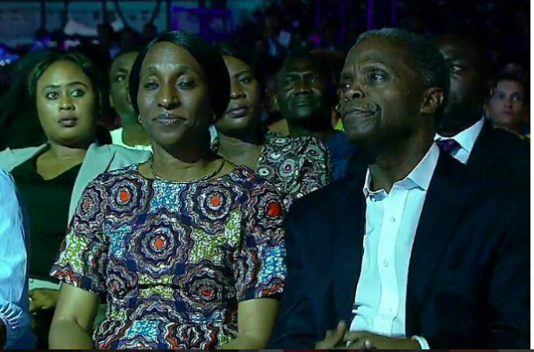 Osinbajo and wife