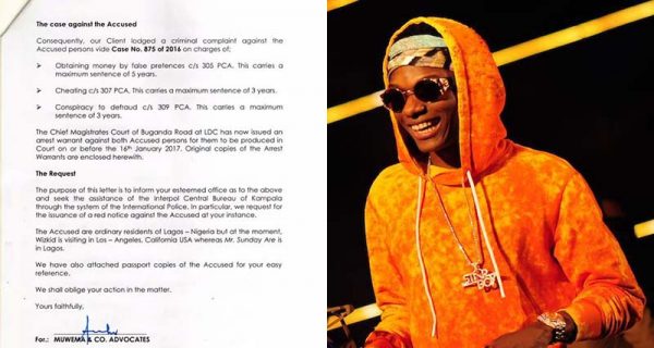 Wizkid issued warrant of arrest