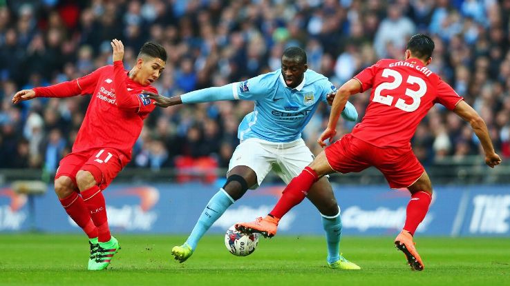 Yaya Toure_ Manchester City VS Liverpool