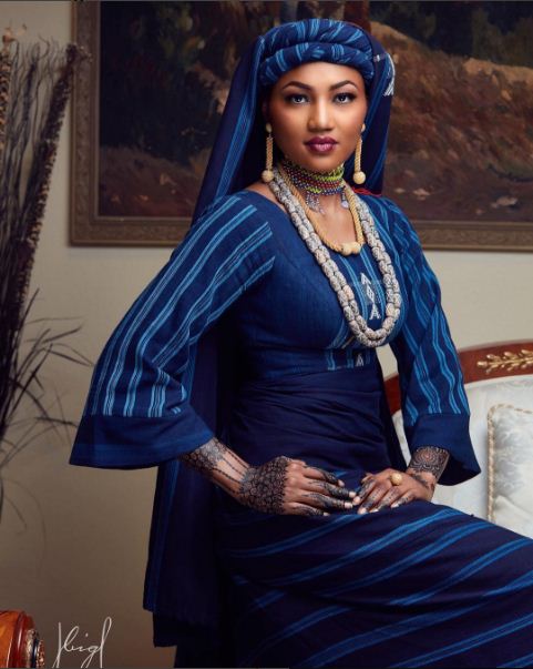 Zahra Buhari glowing