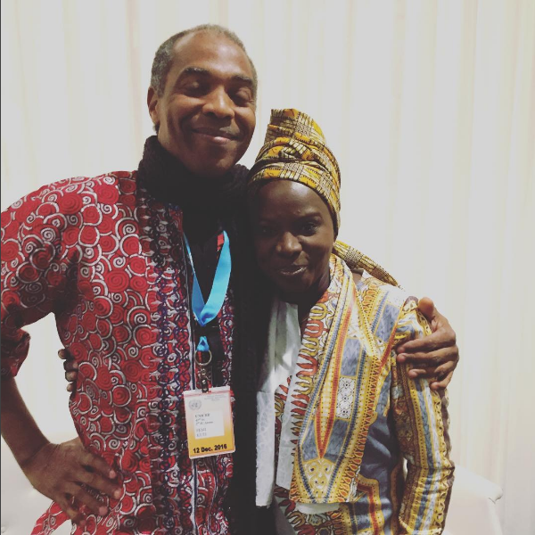femi kuti and Angelique Kidjo