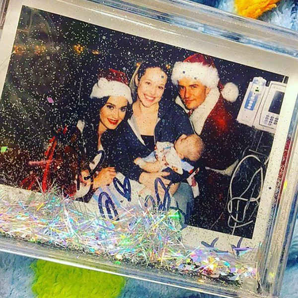 Katy Perry and Orlando Bloom gave the kids a Christmas to remember
