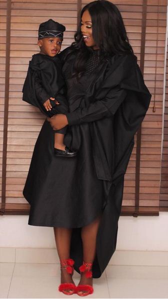 Jamil and Tiwa twinning in black trad