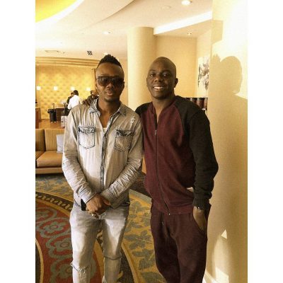 Olukayode Akinsika with HipTV/Headies CEO Ayo Animashaun