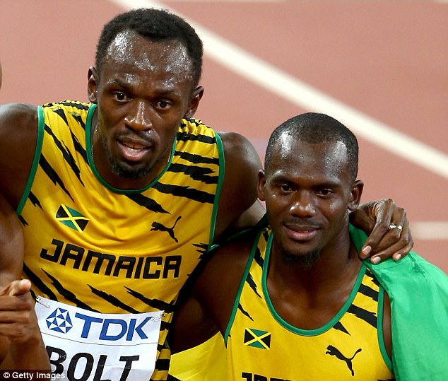 Usain Bolt and Nesta carter