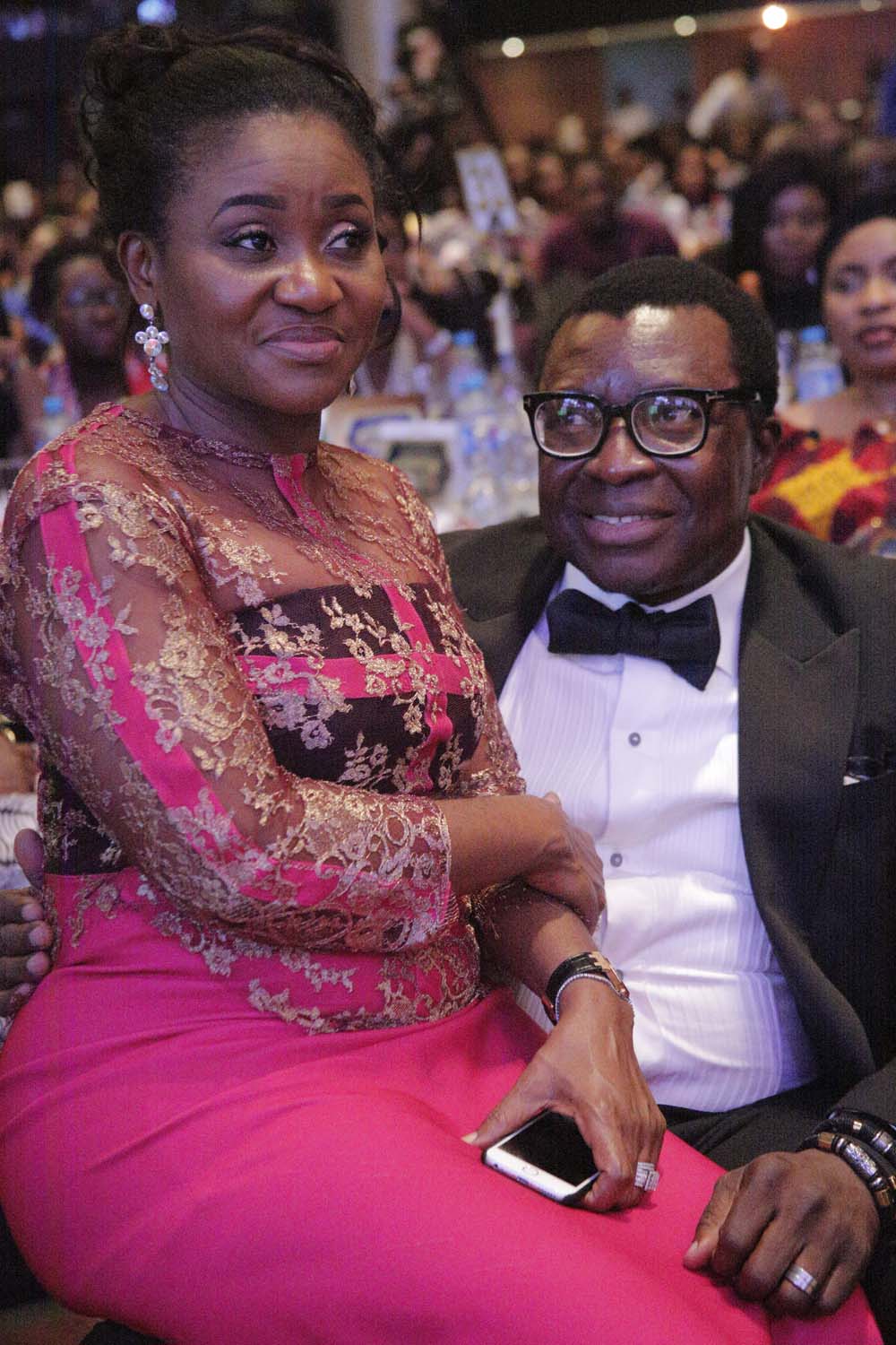 Ali Baba and his wife, Mary were the MVPs of the night