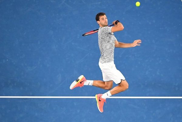 Dimitrov proved a tough opponent in the semis