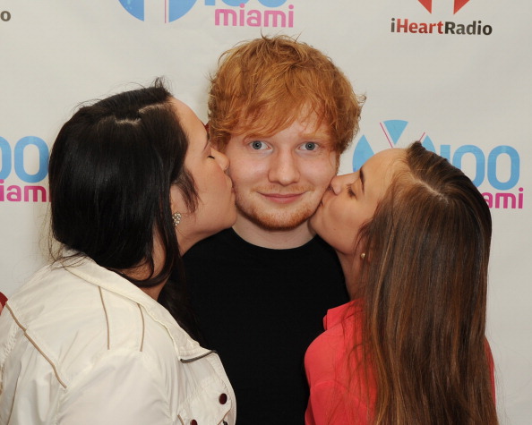 Ed Sheeran feeling the love