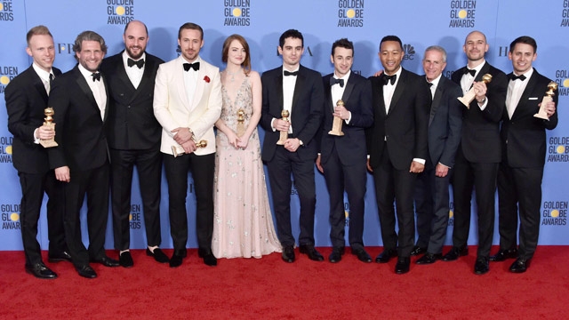 Golden Globes winners La La Land