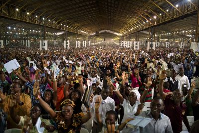 A cross section of worshippers at the RCCG Camp.