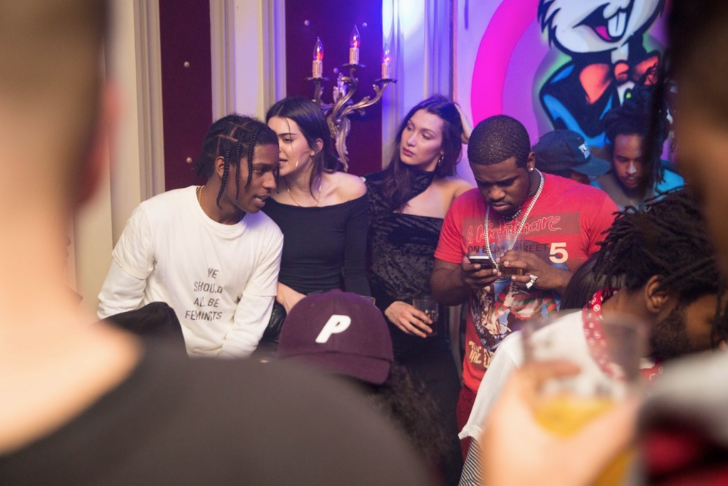 First it was A$AP Rocky, Kendall, Bella and A$AP Ferg