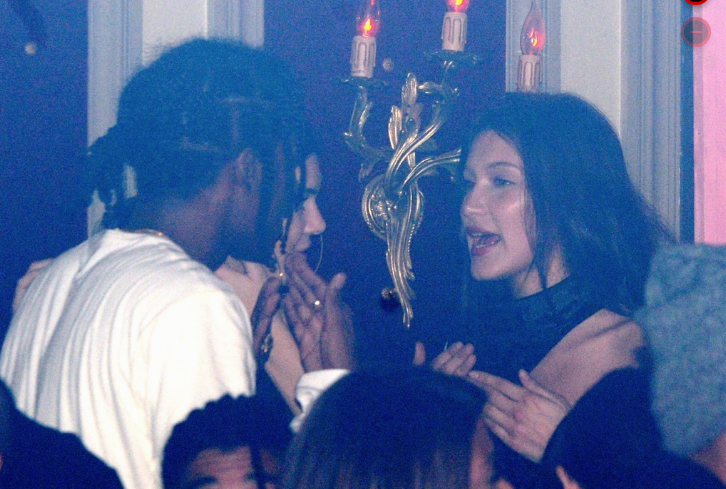 15 pictures that show how Kendall Jenner was all over A$AP Rocky at a ...